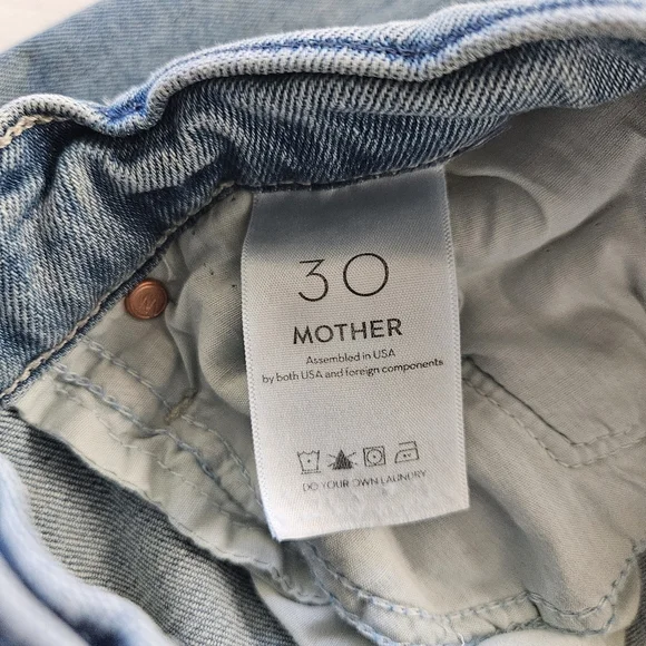 MOTHER The Insider Ankle Fray Herbal Remedy Jeans - Picture 5 of 8